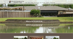 Desktop Screenshot of meadowbrookcountryclub.org